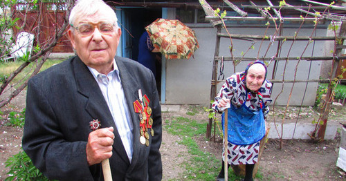 Vasily Kuzmin, an invalid and a veteran of the Great Patriotic War, Volgograd, May 2016. Photo by Vyacheslav Yaschenko for the ‘Caucasian Knot’. 