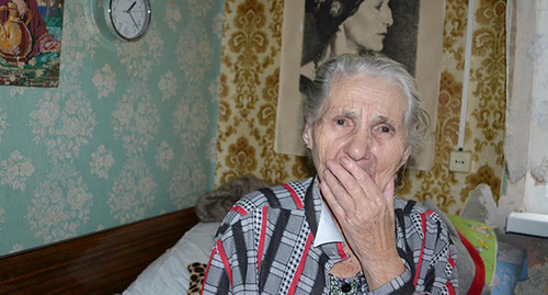 Nina Ivanovna Kurilo. Photo by Svetlana Kravchenko for the ‘Caucasian Knot’. 