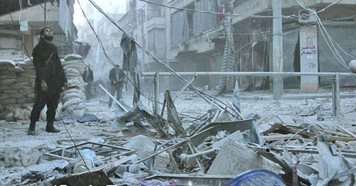 War in Syria. Photo posted by user Freedom House https://www.flickr.com