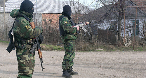 Law enforcers in Dagestan. Photo: MIA press-service. 