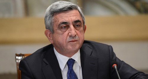 Serzh Sargsyan. Photo: Wikimedia.org