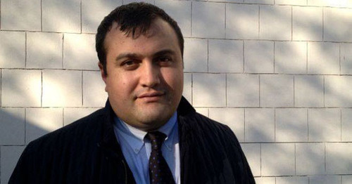 Advocate Elchin Sadygov. Photo: http://report.az/ru/proisshestviya/kollegiya-advokatov-el-chinu-sadygovu-ne-bylo-sdelano-preduprezhdenie/