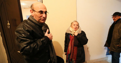 Arif (to the left) and Leyla Yunus. Photo by Aziz Karimov for the "Caucasian Knot"
