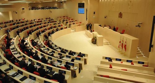 Parliament of Georgia in Kutaisi. Photo Voice of America (Russian service) для "Wikipedia"