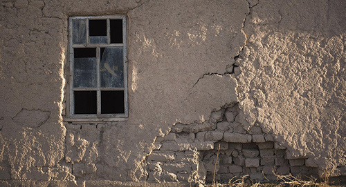Consequences of earthquake in Azerbaijan. Photo: © Sputnik.kg/ Tabyldy Kadyrbekov, http://ru.sputnik.az/incidents/20160801/406626273.html