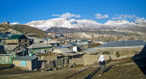 A street in Andi, Dagestan. Photo: Magomedgadzhi Murtazaliev http://odnoselchane.ru/?page=photos_of_category&amp;sect=306&amp;pg=3&amp;com=photogallery