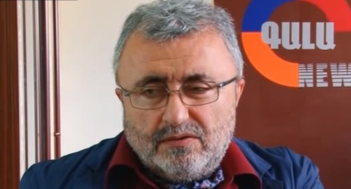 Ashot Grigoryan, the president of the "EU-Asia Business Finance Centre" Holding. Screenshot of an interview by GALA TV, www.youtube.com/watch?v=f8LfB2QPAWY
