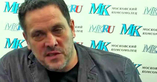 Maxim Shevchenko. Screenshot of a video by the user Rossia Vpered https://www.youtube.com/watch?v=iMPxNiBkEnM