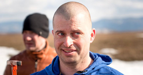 Grigory Kuksin, the manager of the fire prevention project of the "Greenpeace-Russia". Photo
http://www.greenpeace.org/russia/ru/news/2016/04-25-greendoor/