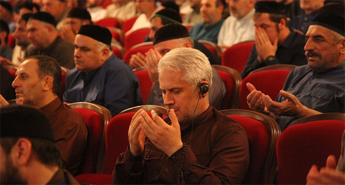 Participants of the International Islamic Conference. Photo: http://www.grozny-inform.ru/multimedia/photos/76235/