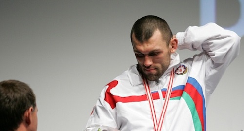 Chamsulvar Chamsulvaraev. Photo: http://www.azerisport.com/wrestling/20090924114747321.html