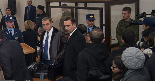 Court hearing in case of the murder of the Avetisyan family. Photo: http://ru.armeniasputnik.am/armenia/20151218/1427096.html