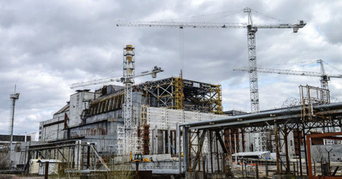 The Chernobyl NPP. Photo: Serhil Korovainyi (RFE/RL)
