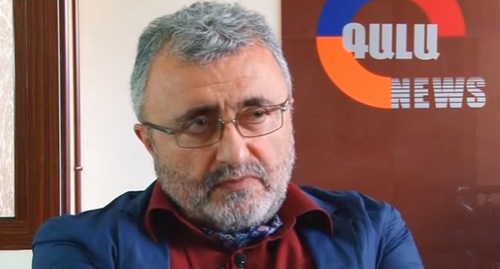Ashot Grigoryan, the head of the Holding "EU-Asia Business Finance Centre". Screenshot of the interview by GALA TV, www.youtube.com/watch?v=f8LfB2QPAWY
