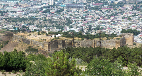 Dagestan, a view of Derbent and Naryn-Kala fortress. Photo by Patimat Makhmudova for the "Caucasian Knot"