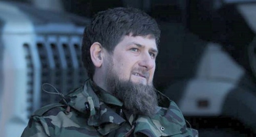 Ramzan Kadyrov. Photo from official Kadyrov's account in social network, vk.com/ramzan 