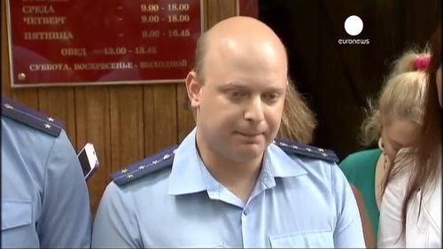 Public prosecutor Mikhail Reznichenko. Photo: screenshot of a video http://wildred.tv/news/mir/277201/