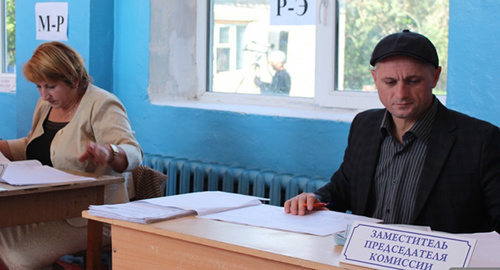 A polling station in Dagestan. Photo http://tvoygorodpskov.ru/2016/09/271987-v-dagestane-otkrilis-1915-izbiratelnih-uchastkov.html