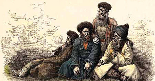 Caucasian Jews. An engraving by Illarion Pryanishnikov, 1881. Photo https://ru.wikipedia.org