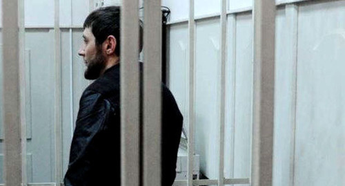 Zaur Dadaev, a suspect in the murder of the politician Boris Nemtsov. Photo: Maxim Bilnov (RFE/RL)