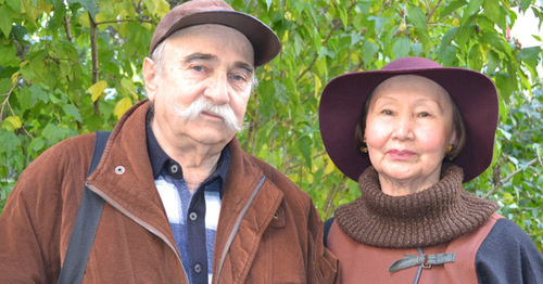 Klara and Valentin Donchi-ool. Photo by Svetlana Kravchenko for the "Caucasian Knot"