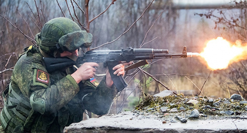Combat operation. Photo: http://nac.gov.ru/fotomaterialy/index.html@page=1.html