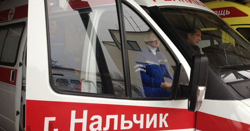 An ambulance car. Photo http://kbr.ru/