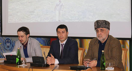 Presentation of documentary "Abandoned Villages of Dagestan". Photo by Ilyas Kapiev for the 'Caucasian Knot'. 