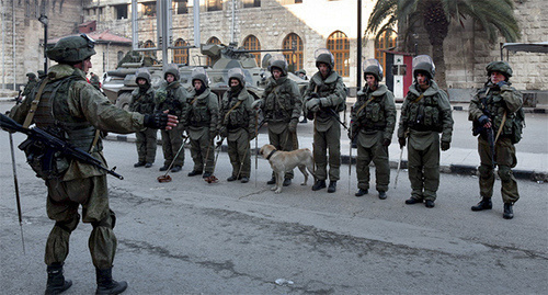 Russian soldiers in Aleppo. Photo: http://мультимедиа.минобороны.рф/multimedia/photo/gallery.htm?id=35400@cmsPhotoGallery