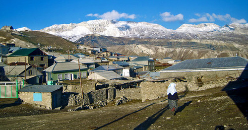 The village of Andi, Botlikh District of Dagestan. Photo: Magomedgadji Murtazaliev http://www.odnoselchane.ru