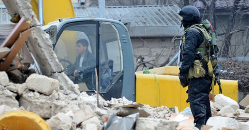 Law enforcer during special operation in North Caucasus. Photo: http://nac.gov.ru
