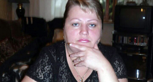 Oksana Sevastidi. Photo from personal records of Oksana Sevastidi, http://smiexpress.ru/news/russia/-50514-zashita-po-delu-o-gosizmene-projdet-proverku/