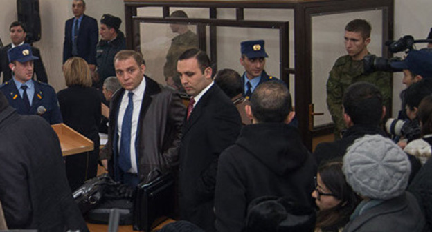 Court hearing in the case on the Avetisyan massacre in Gyumri. Photo: http://ru.armeniasputnik.am/armenia/20151218/1427096.html