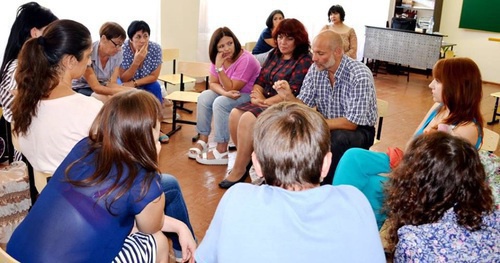 Parents of children with autism hold meeting in Adygea. Photo is provided to the 'Caucasian Knot' by participants of the meeting. 