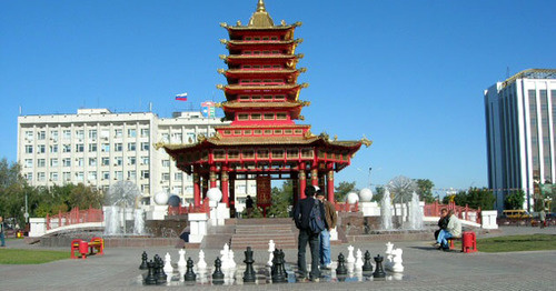 Elista, Kalmykia. Photo: Buzava https://ru.wikipedia.org