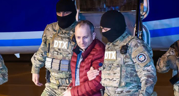 Extradition of Alexander Lapshin. Photo by Aziz Karimov for the 'Caucasian Knot'. 