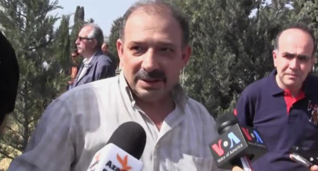 Rauf Mirkadyrov. Screenshot of a video by RFE/RL