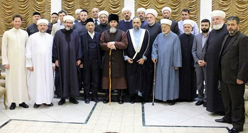 Chechen religious figures delegation in Syria. Photo: https://chechnyatoday.com/content/view/300668