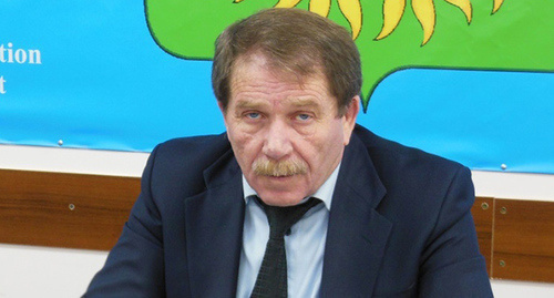 Said Suleimanov, the head of the Kuli District of Dagestan. Photo http://www.riadagestan.ru/news/kulinskiy_rayon/itogi_realizatsii_prioritetnykh_proektov_razvitiya_dagestana_v_2015_godu_podveli_v_kulinskom_rayone/