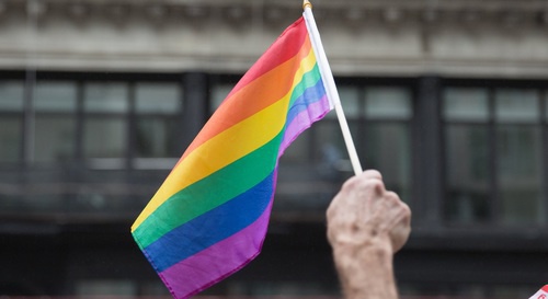 LGBT pride flag. Photo: http://www.vladtime.ru/obsh/515116