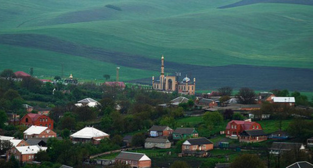 The village of Ekazhevo, Ingushetia. Photo: Shaliets https://ru.wikipedia.org/