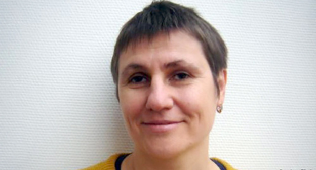 Olga Abramenko, an expert of the "Memorial" Anti-Discrimination Center. Photo http://mhg-main.org/chto-vazhnee-poryadok-ili-prava-cheloveka