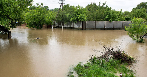 High water in Levokumka village, Stavropol Territory. Photo by Anton Podgaiko, Yuga.ru