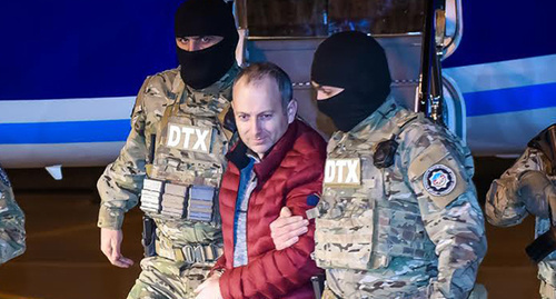 Extradition of Alexander Lapshin. Photo by Aziz Karimov for the Caucasian Knot. 