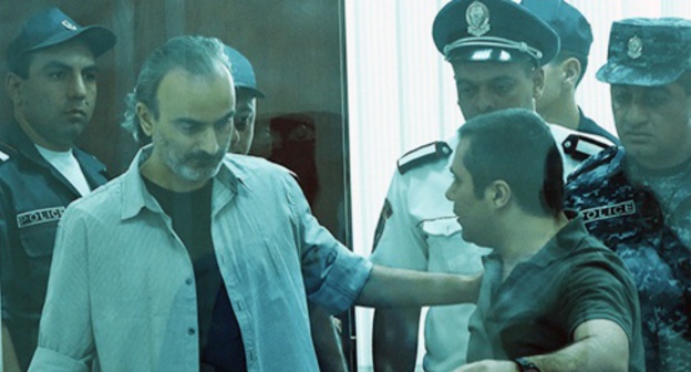 Zhirayr Sefilyan in the courtroom. Photo: Panorama.am