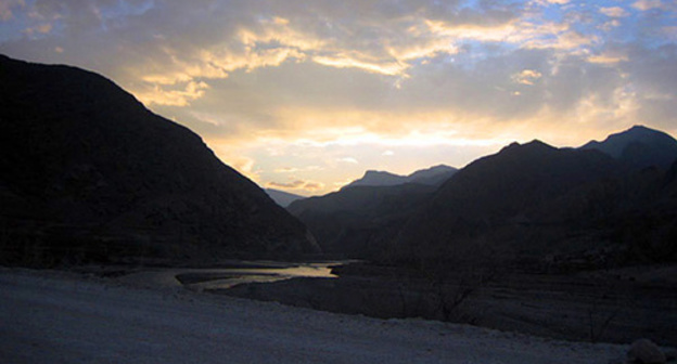 Sunset in the Botlikh District of Dagestan. Photo by Akhmednabi Akhmednabiyev