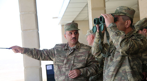 Azerbaijani Army officers. Photo: http://mod.gov.az/ru/foto-arhiv-045/?gid=18455