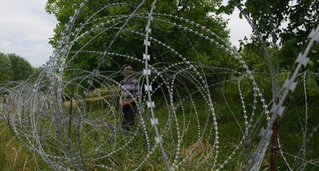The border between Ukraine and Russia. Photo http://www.mfa.gov.ge