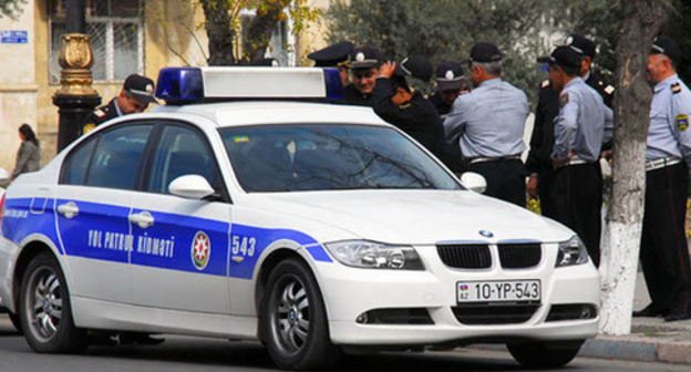 Azerbaijani police. Photo: http://minval.az/news/84405