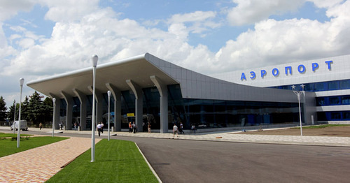 The airport of Mineralnye Vody. Photo http://mvairport.ru/photo.php